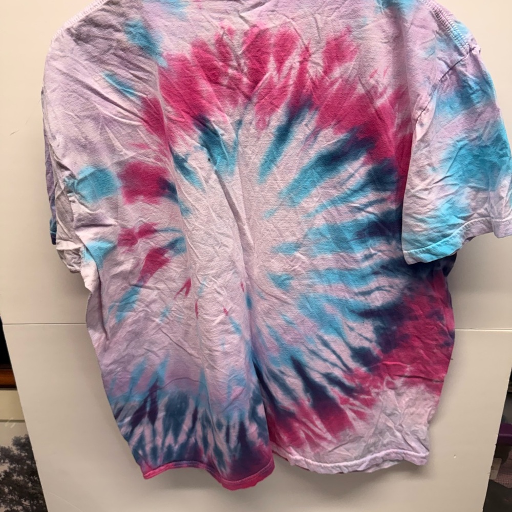 Metallica Tie-Dye Graphic Tee — Pink, Blue & Purple - Picture 4 of 4